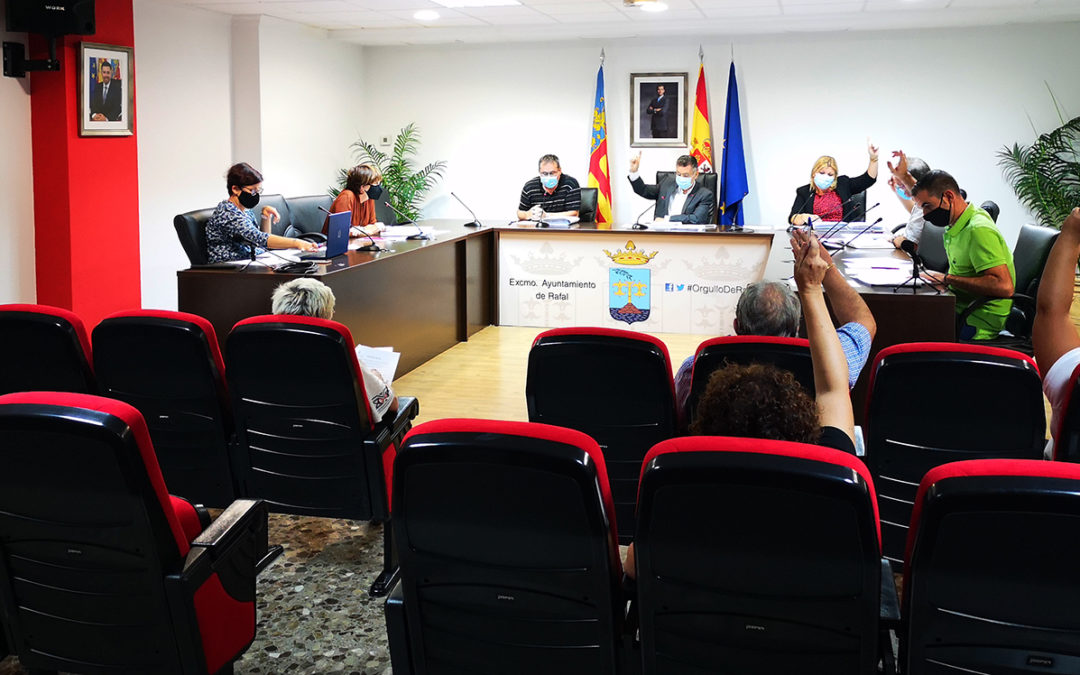 Rafal aprueba crear una comisión requerida por el Instituto Cartográfico Valenciano para saber los límites del municipio