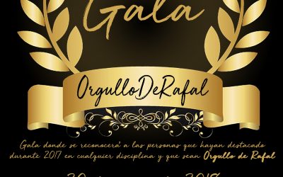 The I Gala ‘Pride of Rafal’ awards Saturday to Raphael and Raphael who have stood out for their work in the last year