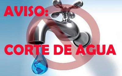AVISO: CORTE DE AGUA