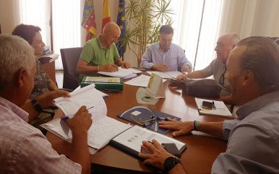 Rafal inicia las obras de ampliación y repavimentación de las aceras de la zona sureste del casco urbano
