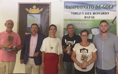 Rafal celebra la XIV edició del Campionat de Golf ‘Verge del Rosario’, un clàssic de les festes i del circuit de la Vega Baixa