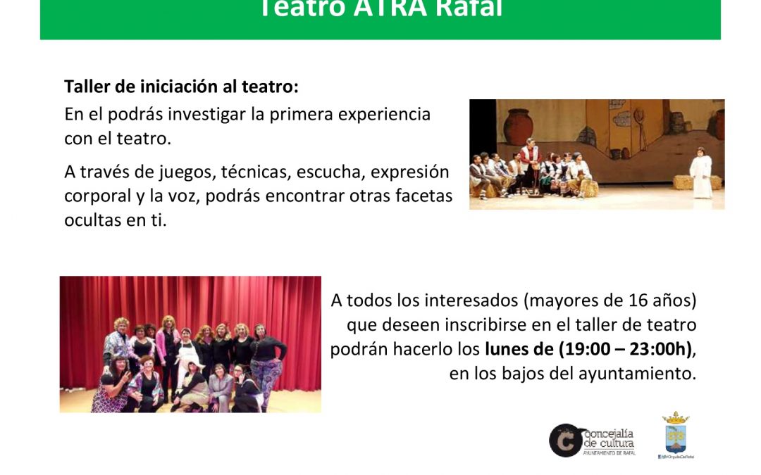 Taller de Iniciación al Teatro