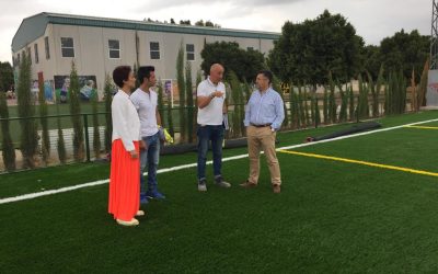 The City Council of Rafal adds 18,700 euros to the reform of the football field to complete the remodeling project