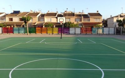 The renovation of the sports courts of the CEIP Trinitario Seva de Rafal within the Edificant Plan culminates
