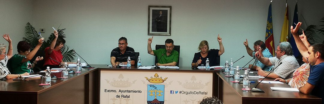 Rafal adapta a las necesidades del Consistorio los puestos de trabajo municipales con supervisión de la Diputación Provincial