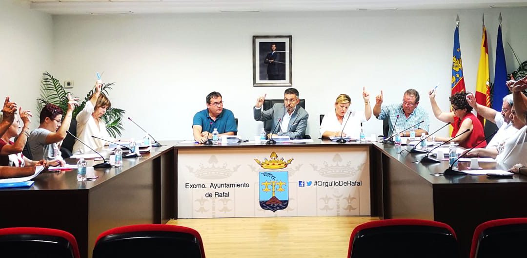 El Pleno del Ayuntamiento de Rafal aprueba por unanimidad pedir la declaración de zona catastrófica