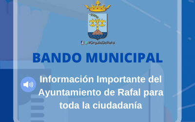 Bando Municipal – Suspensión de Actividades por COVID-19