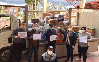 La Comunidad Islámica de Rafal dona 1.500 kilos de productos no perecederos al banco de alimentos municipal