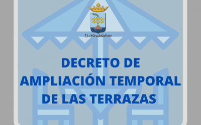 Declaración Responsable para la ampliación de terrazas en establecimientos de restauración de Rafal