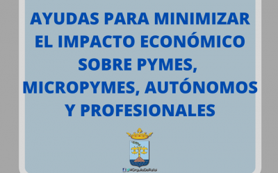 Bases y convocatoria Ayudas dirigidas a pymes, micropymes, personas autónomas y profesionales del municipio del Rafal