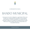 Bando del Ayuntamiento de Rafal con instrucciones de carácter obligatorio a causa del COVID-19