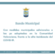 Bando del Ayuntamiento de Rafal con nuevas medidas frente al COVID-19, 14 de enero de 2021