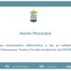 Bando del Ayuntamiento de Rafal que adapta las medidas frente al COVID-19 dictadas el 19 de enero