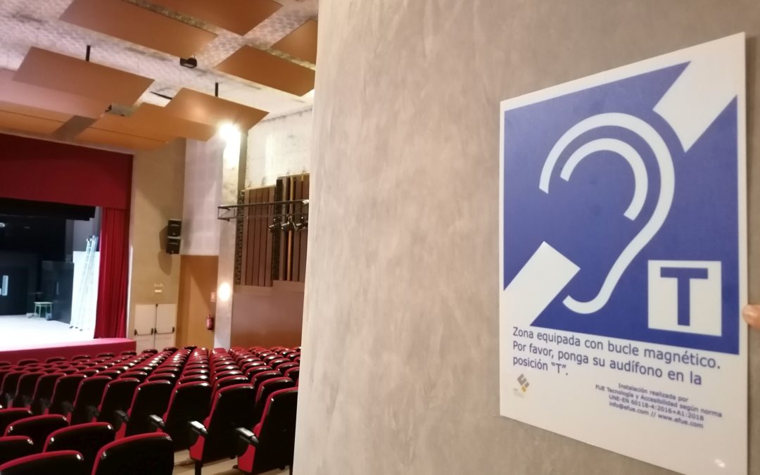 El Ayuntamiento de Rafal adapta el Auditorio Municipal a personas con movilidad reducida y problemas de audición