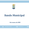 Bando municipal 1 de marzo de 2021
