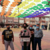 La Plaza de España de Rafal se llena de colorido y música para conmemorar el Día del Orgullo LGTBQ+