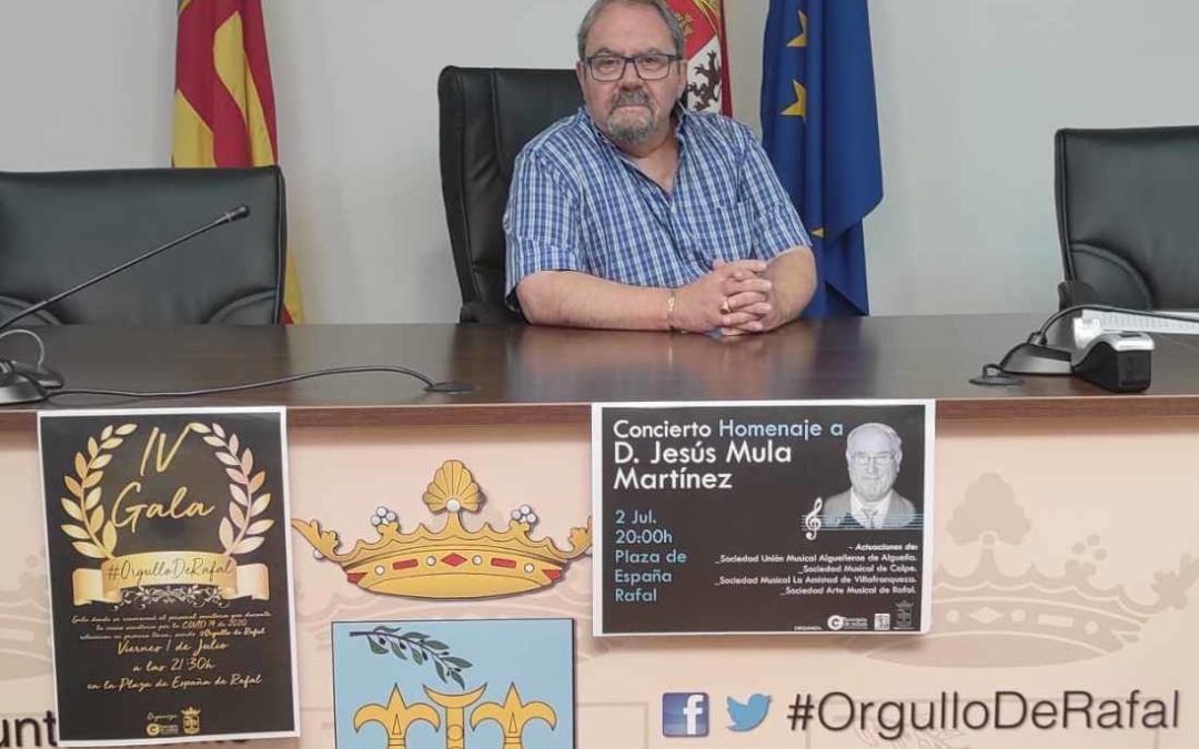 Rafal retoma la celebración de la Gala ‘Orgullo de Rafal’ en homenaje al personal sanitario durante la pandemia