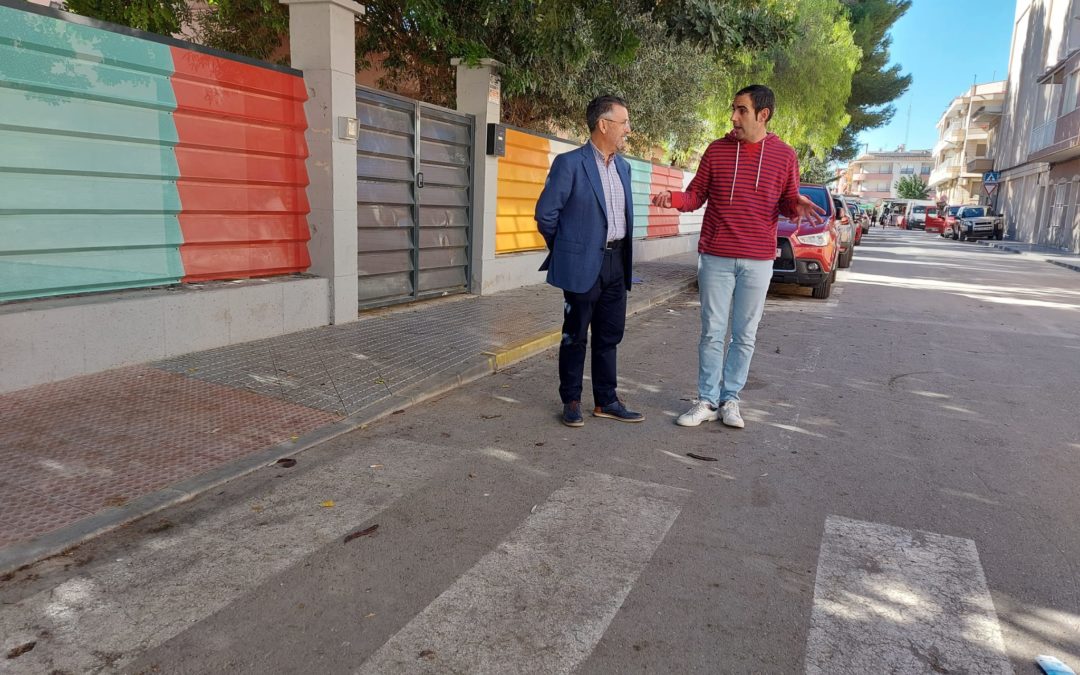 Rafal contará con un recorrido seguro para bicis que unirá los centros educativos del municipio con el polideportivo