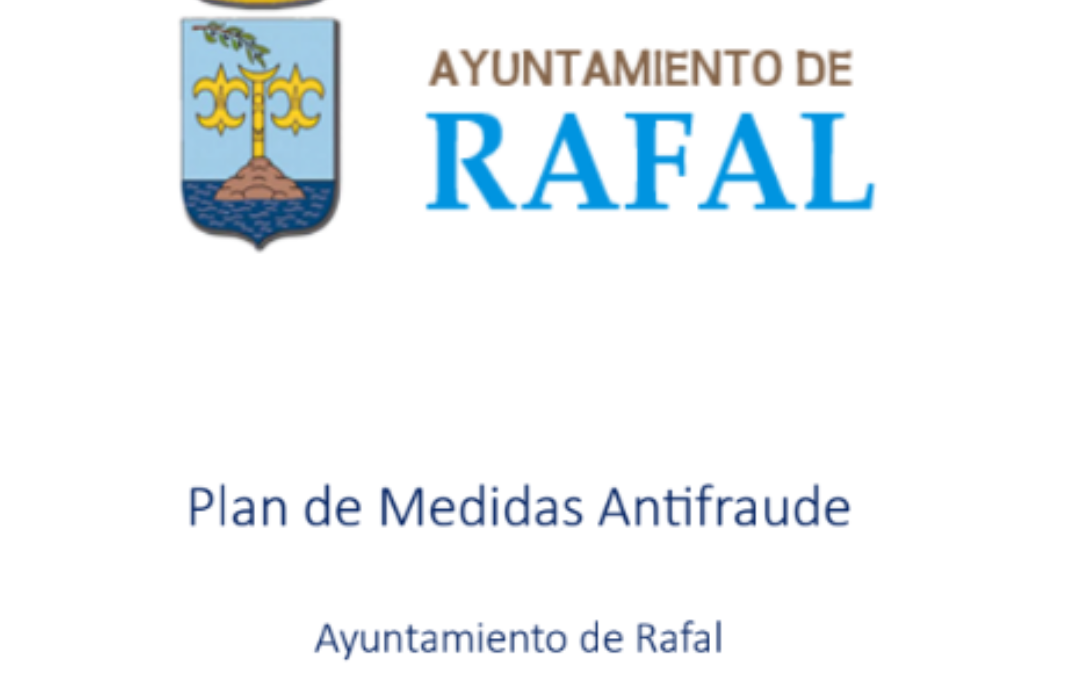 Plan de medidas Antifraude y Código Ético del Ayuntamiento de Rafal