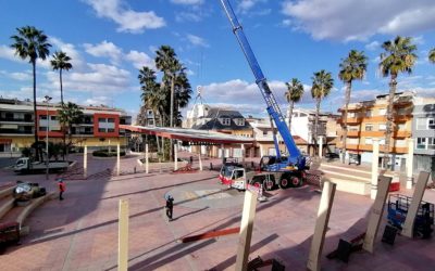 Comienzan las obras de remodelación y mejora de la Plaza de España de Rafal