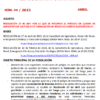 Nueva resolución sobre la prohibición de quemas