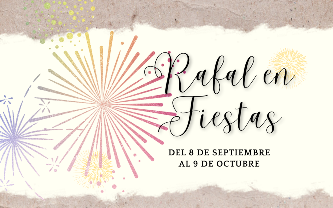 Libro de Fiestas Patronales Rafal 2023 en honor a la Virgen del Rosario