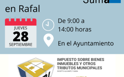 Servicio SUMA en Rafal JUEVES 28 de septiembre