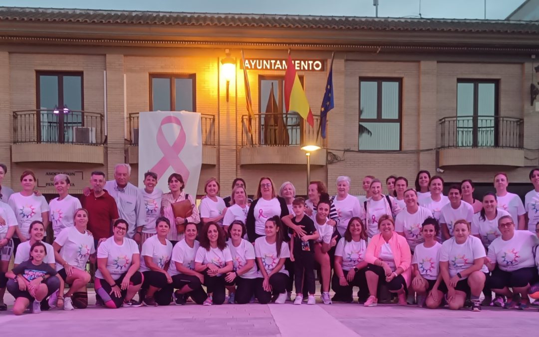 El municipio de Rafal se vuelca con los actos para conmemorar el Día Mundial Contra el Cáncer de Mama