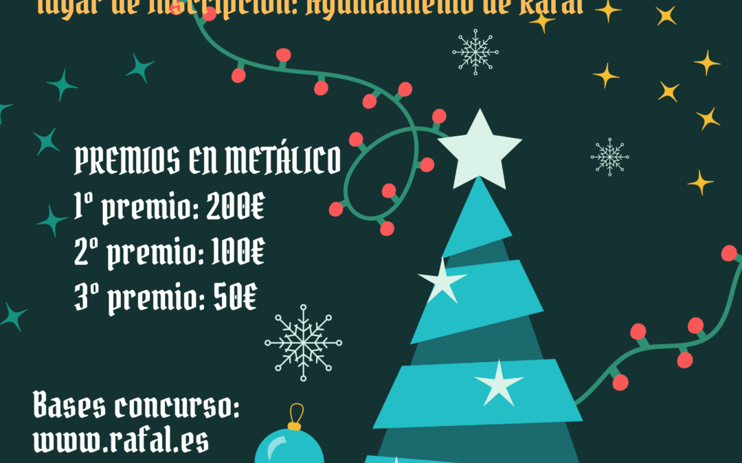 Concurso de Escaparates Navideños 2023 de Rafal