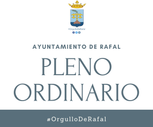 Pleno Ordinario del Ayuntamiento de Rafal, 25 de septiembre de 2025