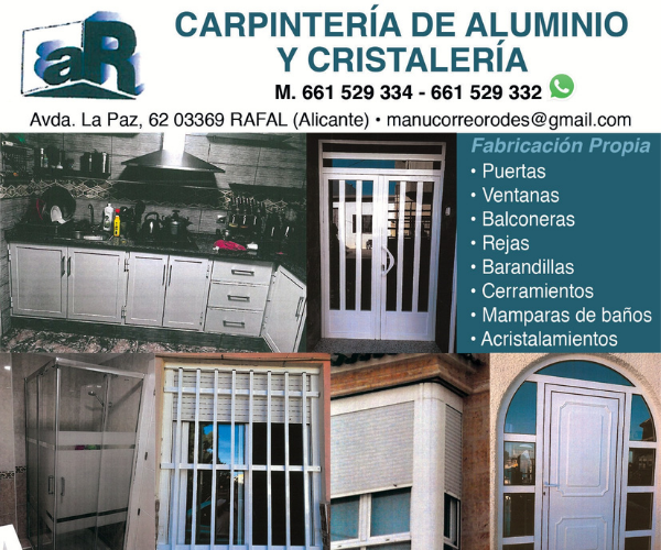 CARPINTERÍA DE ALUMINIO RODES – CONSTRUCCIÓN